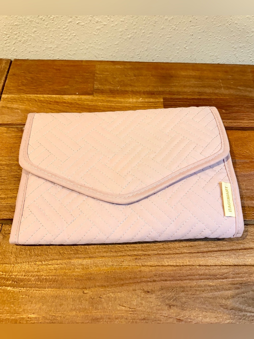 Quilted Travel Jewelry Organizer Case